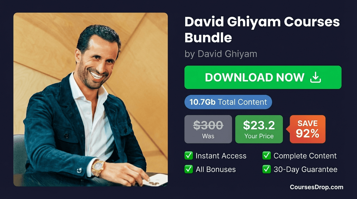 David Ghiyam Courses Bundle download package