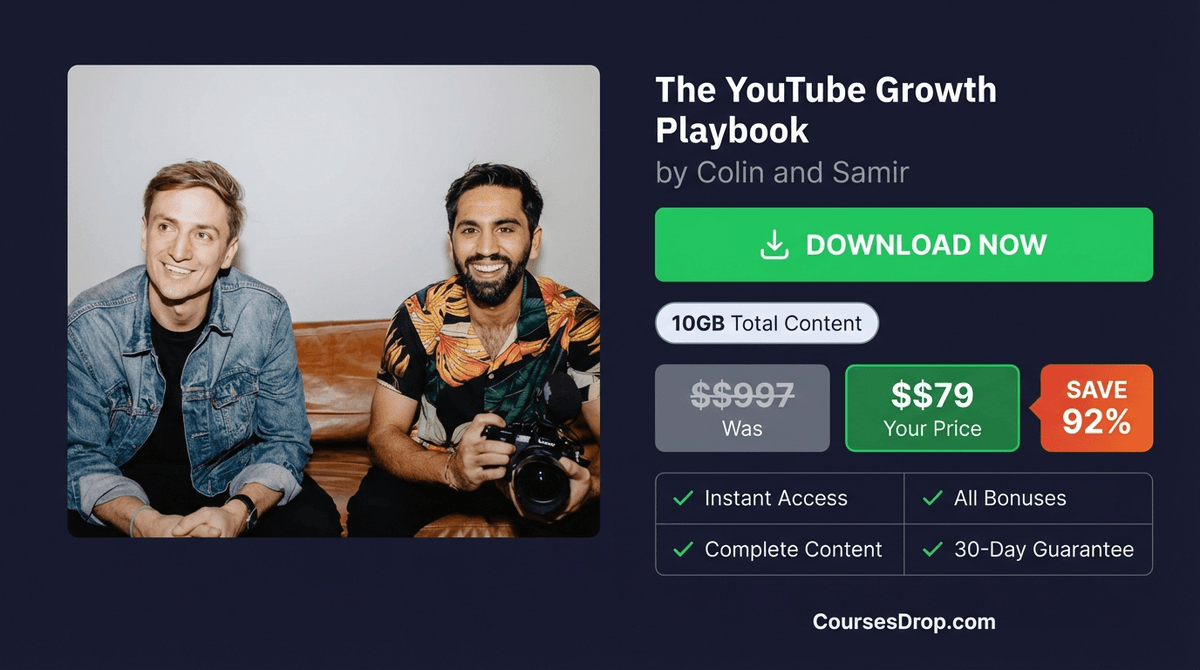 The YouTube Growth Playbook download package
