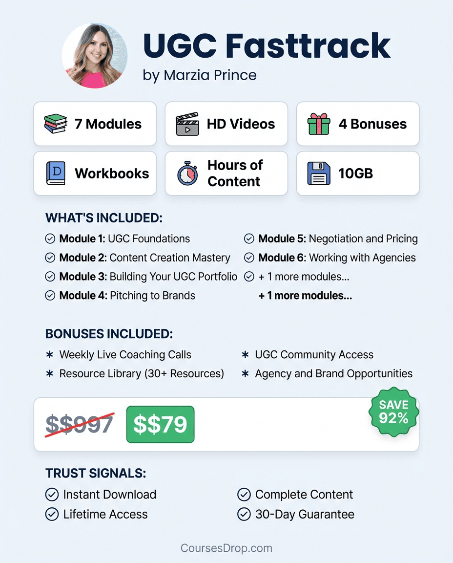 UGC Fasttrack infographic